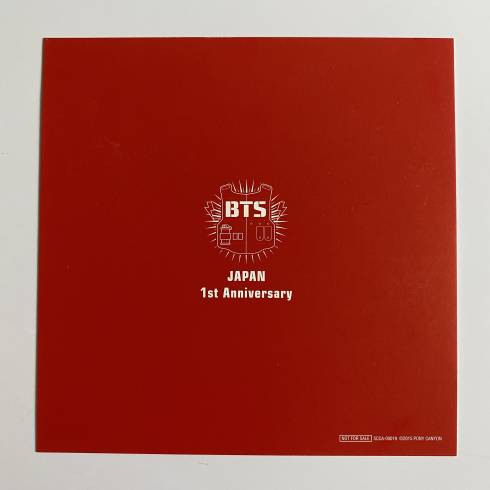 BTS FC 1周年1st Anniversary 記念カード➕会報 vol.2 BTS '1ST JAPAN ANNIVERSARY - FOR YOU' HANDSHAKE EVENT PHOTOCARD